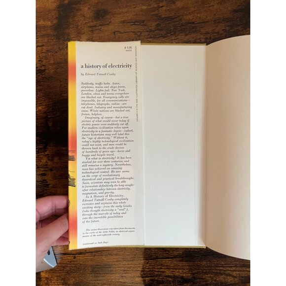 "A History Of Electricity" By Edward Tatnall Canby Hardcover Book - Picture 3 of 4